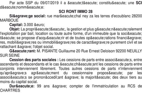 Contenu publication