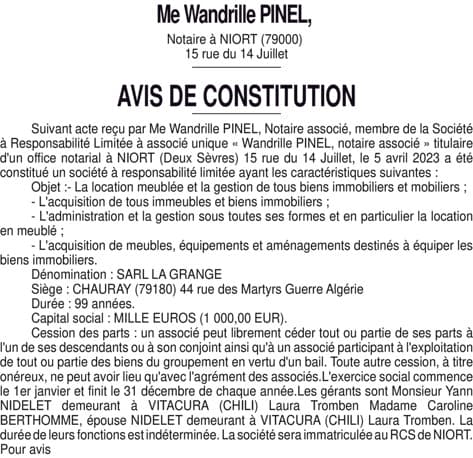 Contenu publication