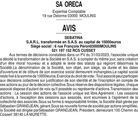 Contenu publication