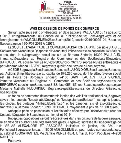 Contenu publication