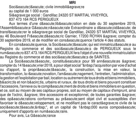 Contenu publication