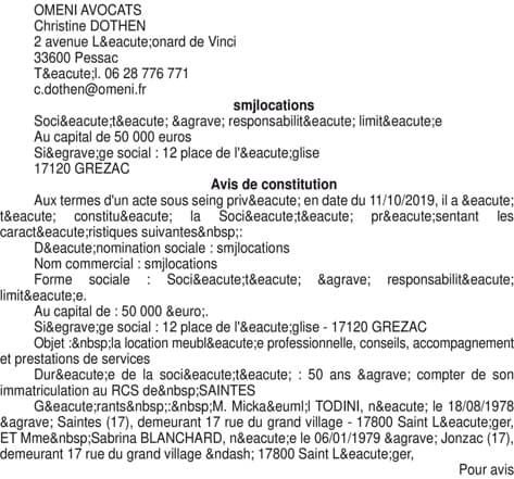 Contenu publication