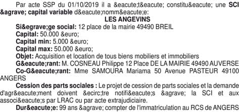 Contenu publication