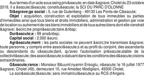 Contenu publication