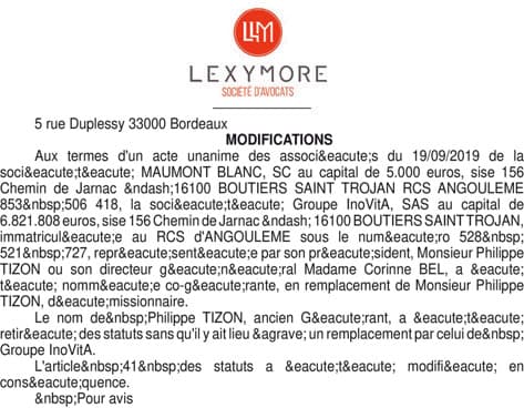 Contenu publication