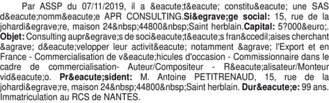 Contenu publication