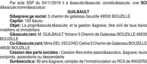 Contenu publication