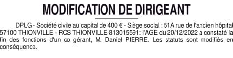 Contenu publication