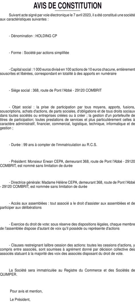 Contenu publication