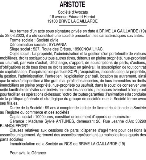 Contenu publication