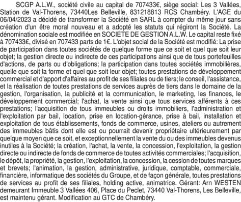 Contenu publication