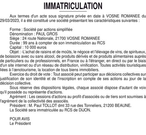 Contenu publication