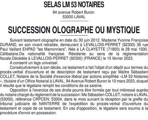 Contenu publication
