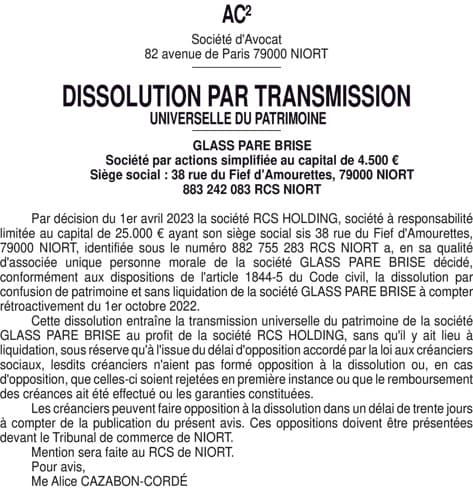 Contenu publication