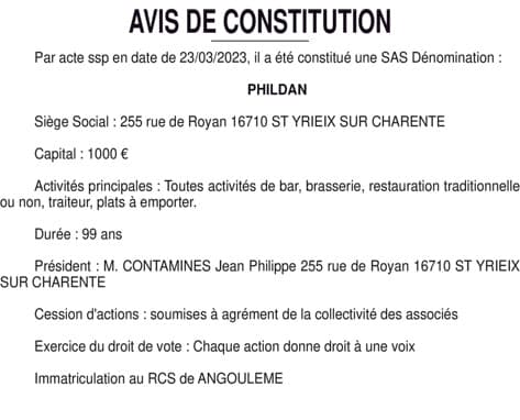 Contenu publication