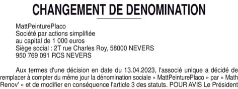 Contenu publication