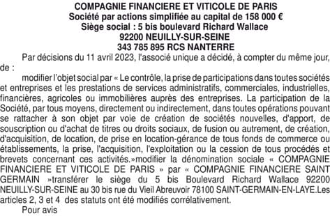 Contenu publication
