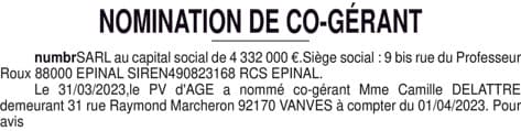 Contenu publication