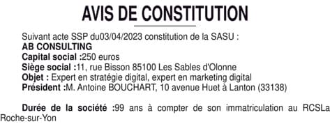 Contenu publication