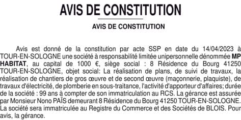 Contenu publication