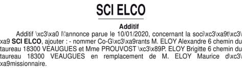 Contenu publication