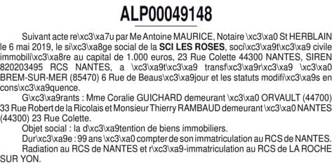 Contenu publication