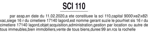Contenu publication
