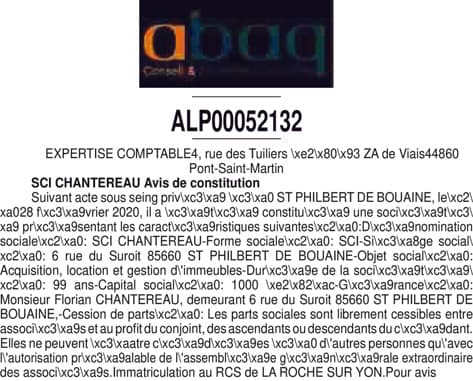 Contenu publication