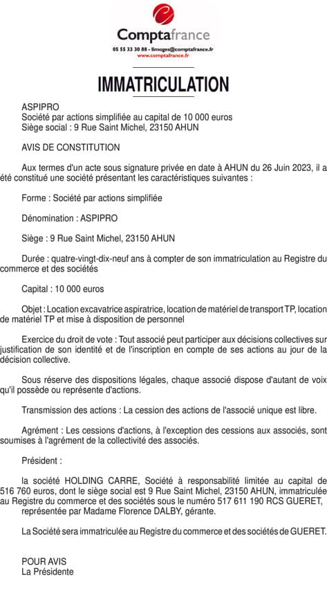 Contenu publication