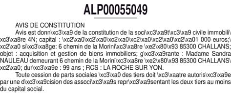 Contenu publication