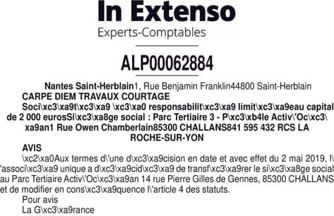 Contenu publication