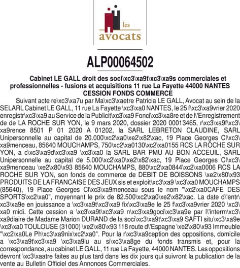 Contenu publication