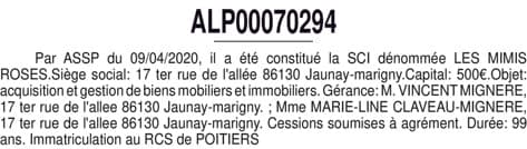 Contenu publication