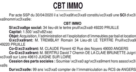 Contenu publication