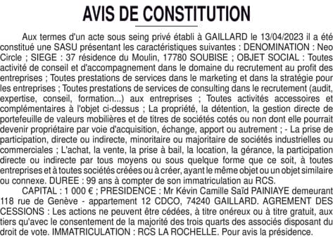 Contenu publication