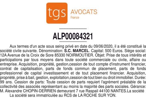 Contenu publication