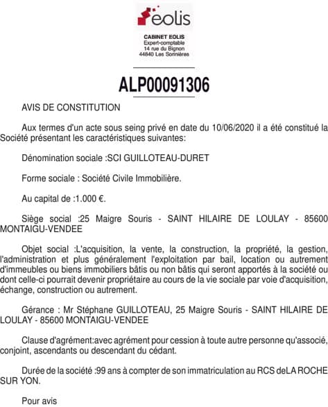 Contenu publication