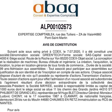 Contenu publication
