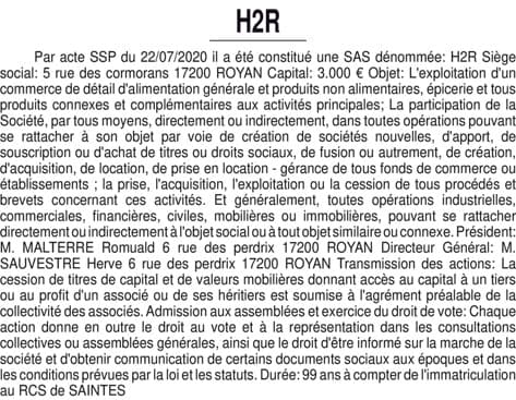 Contenu publication