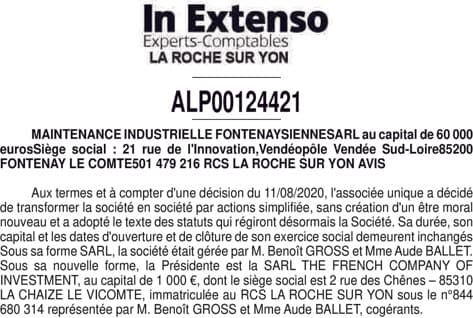 Contenu publication