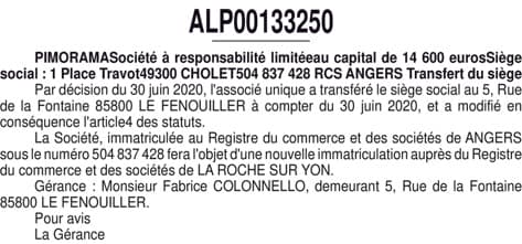 Contenu publication