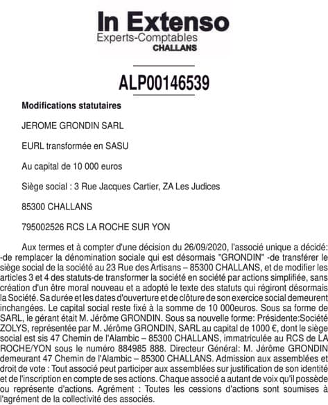 Contenu publication