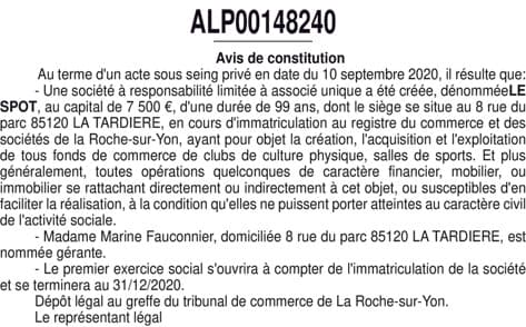 Contenu publication