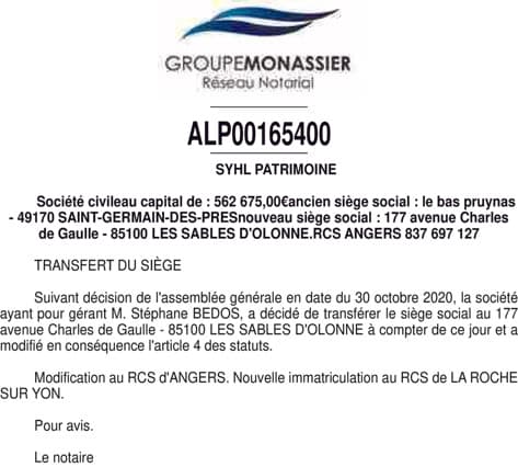 Contenu publication