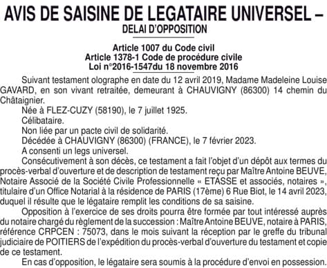 Contenu publication