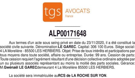 Contenu publication