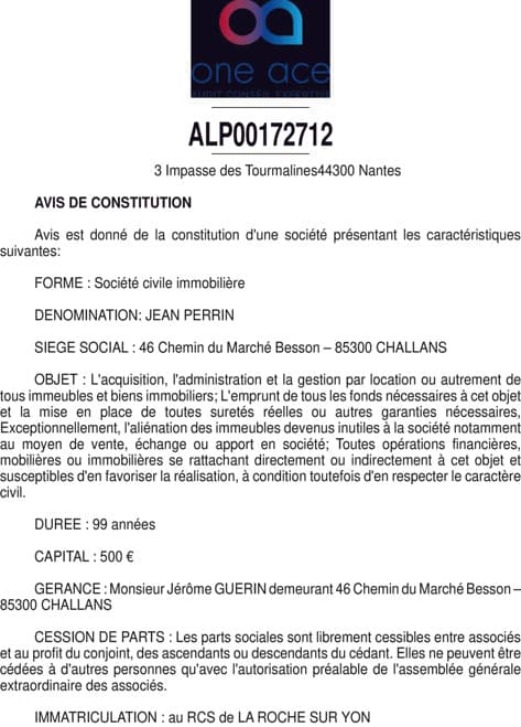 Contenu publication
