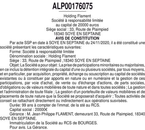 Contenu publication