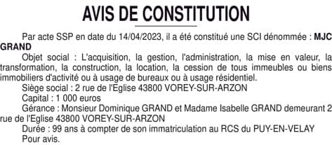 Contenu publication