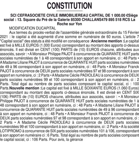 Contenu publication